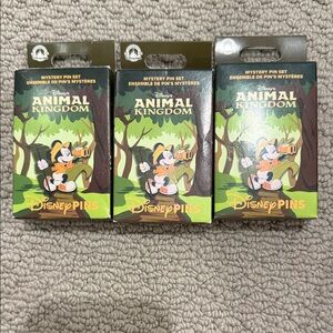 Disney Animal Kingdom Mystery Pin Set 3 Boxes